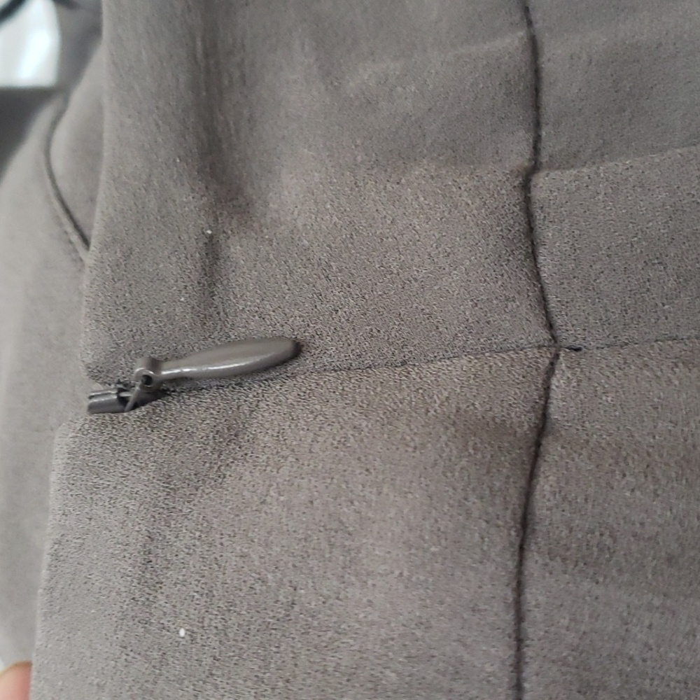 Eileen Fisher Silk Slim Ankle Pant in Rye *NWT* - Picture 5 of 6
